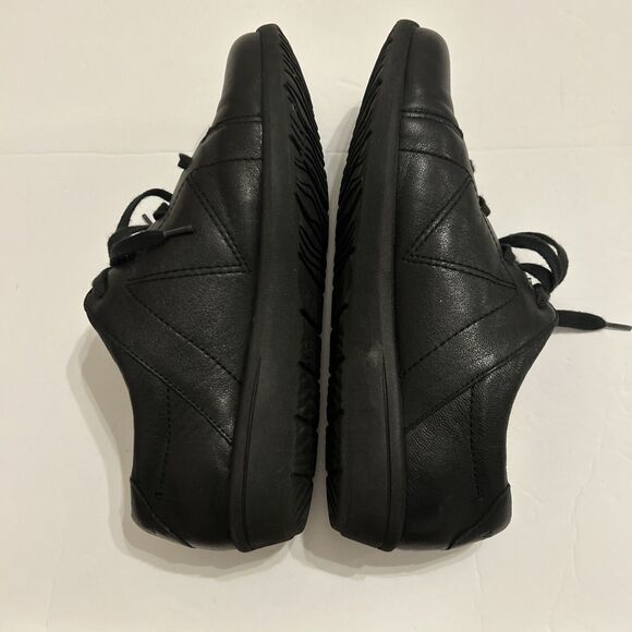 Vionic Magnolia Lindsey Black Soft Leather Lace Up Everyday Shoes Women's Sz 8.5 - Picture 10 of 12